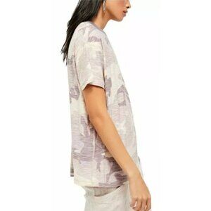 Free People Maybelle Camo Print T-shirt